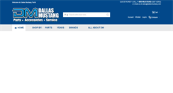 Desktop Screenshot of dallasmustang.com